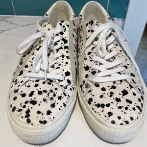 Madewell animal print sneakers